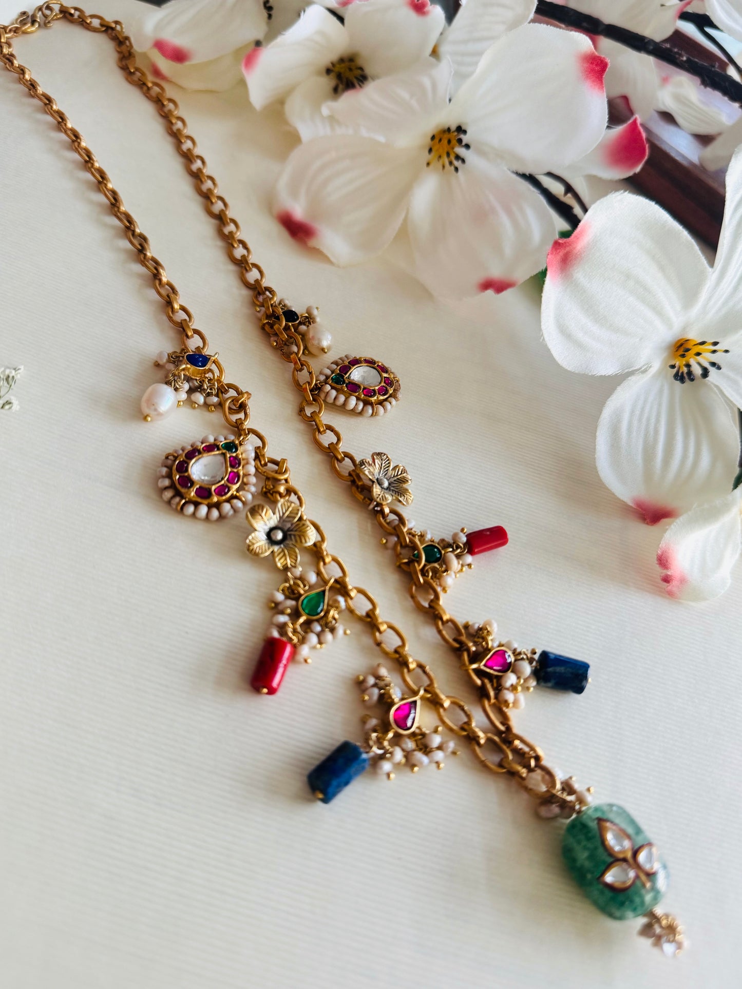 Nitara Green Necklace